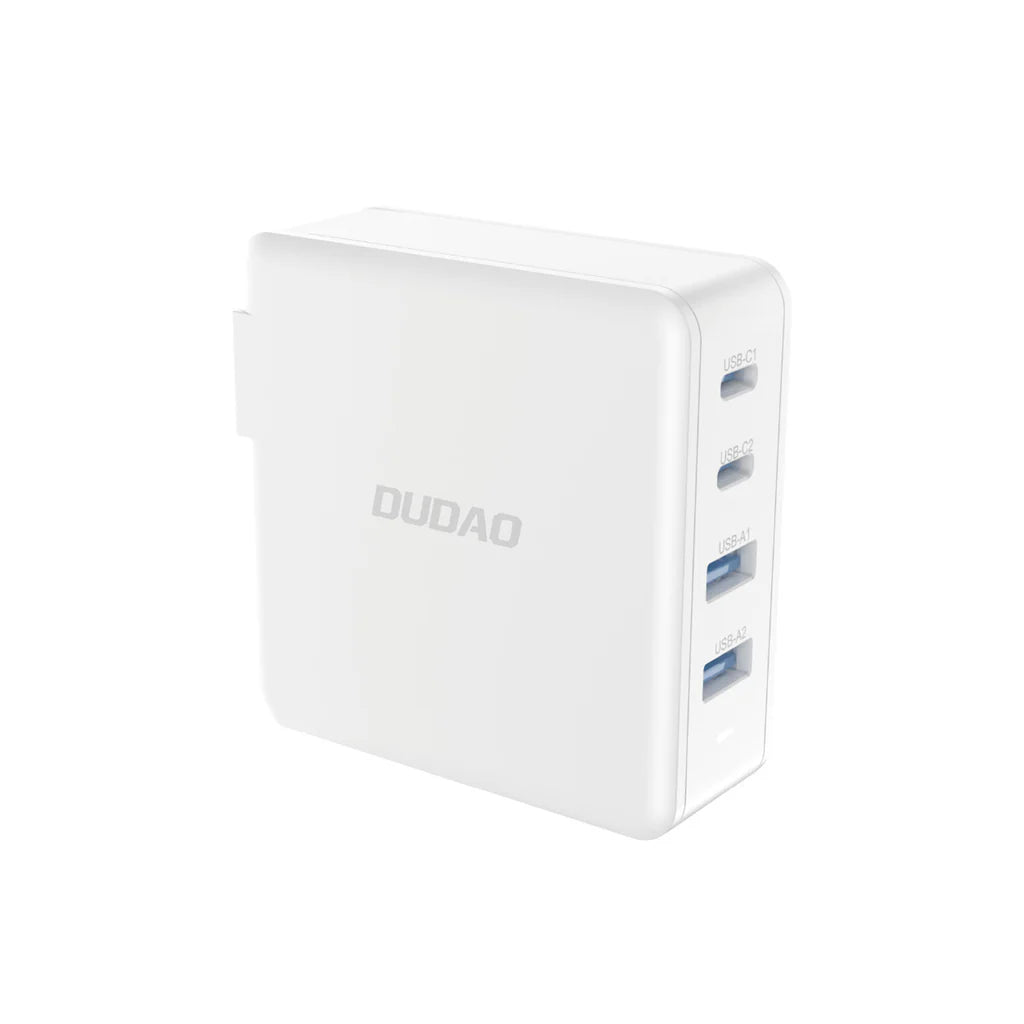 Dudao A100EU GaN 100W 2xUSB C 2xUSB fast charger Dudao A100EU GaN 100W 2xUSB C 2xUSB fast charger
